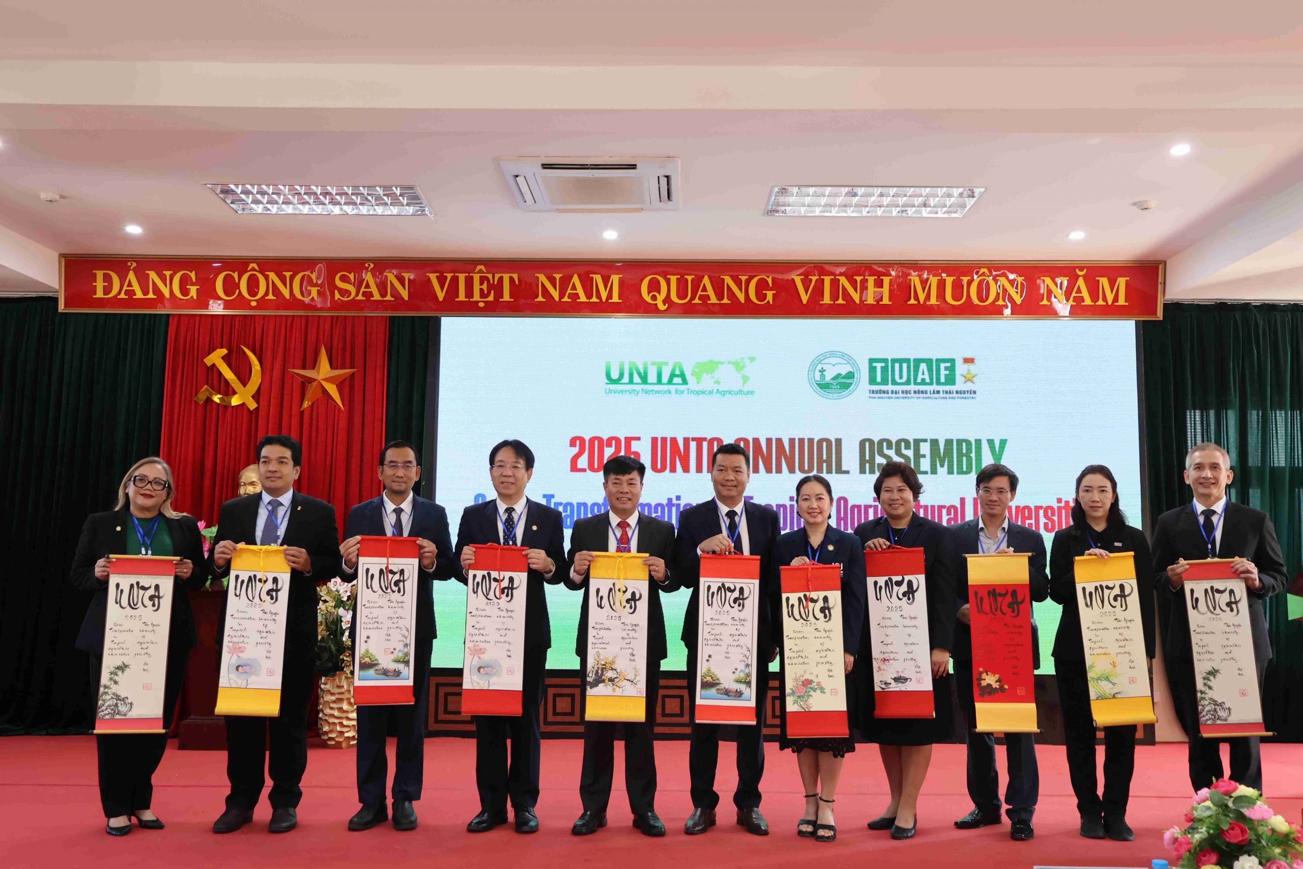 NPST President Chin-Lung Chang Leads Delegation on Exchange to TNU and TUAF in Vietnam, Attends Annual UNTA Meeting  