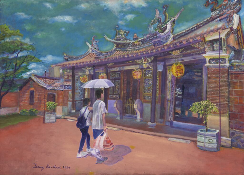 NPUST-Affiliated Artist Tseng Shu-Hui Shines Again on the International Stage at Paris Art Capital